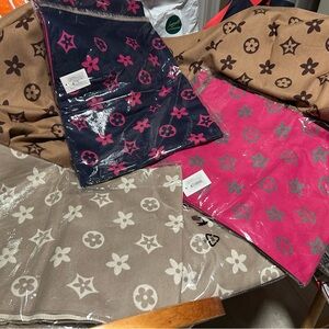 Designer Monogram Scarves Set